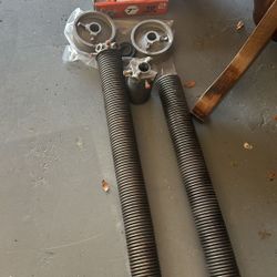 Garage Door Spring Opener Off Track Adjustment Replace And Parts 