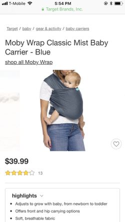 The original Moby Wrap