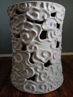 Vintage Chinoiserie garden stool