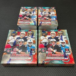 2026 Bowman NFL Football Trading Card Mega & Blaster Boxes
