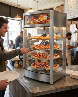 Polarman PLM-W97L-2(SR) 18′′ Self-Service Pizza Warmer