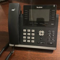 Yealink Office Phone System - Price For All 6 Phones