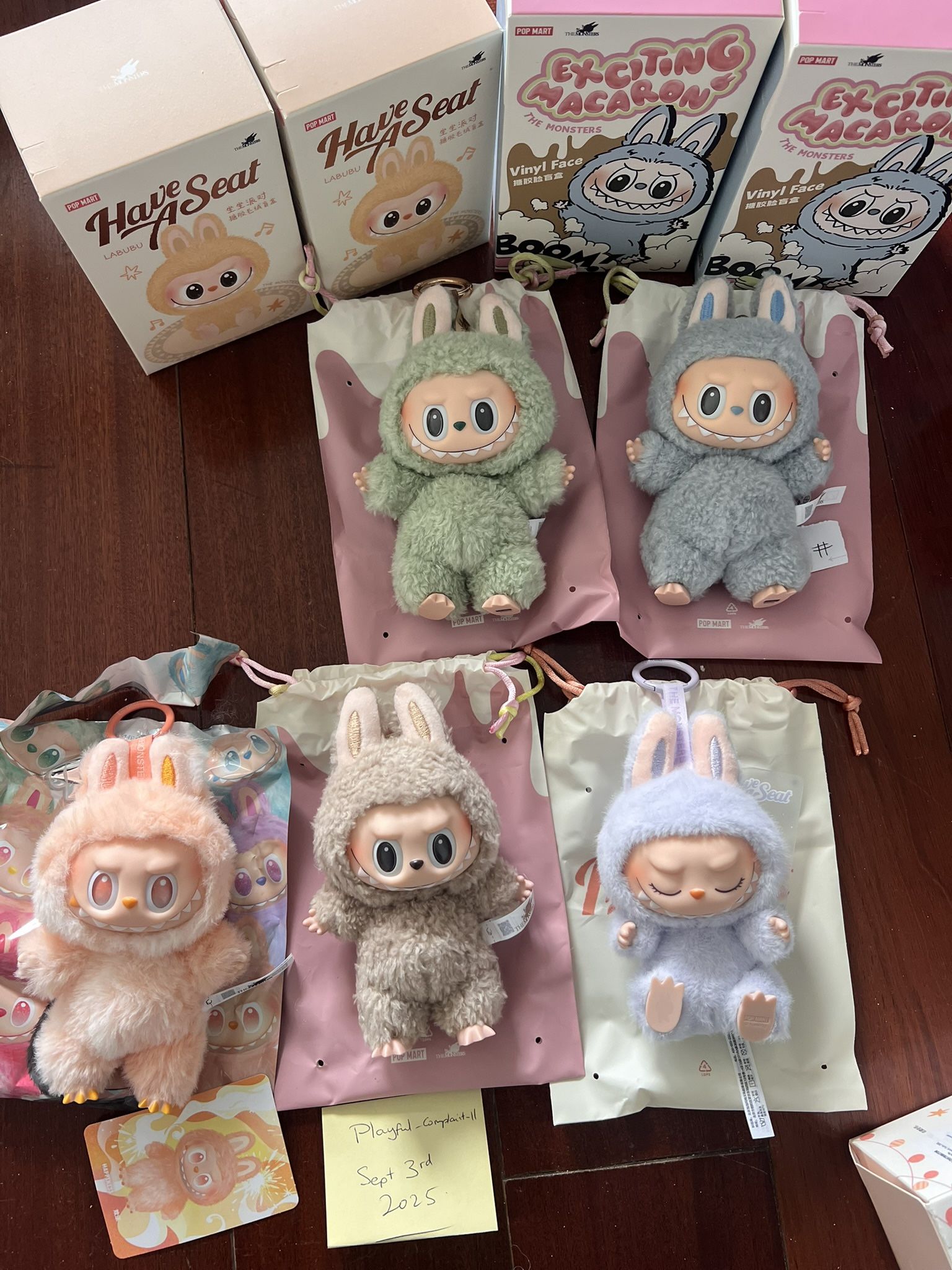 Labubu MAC, BIE & HAS $40 