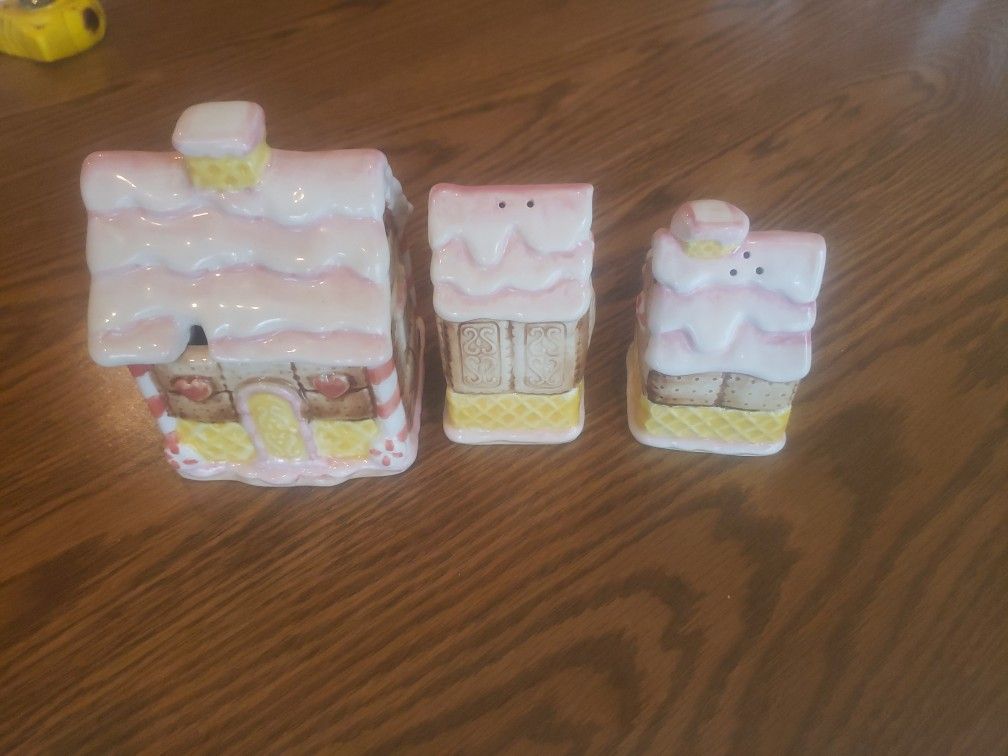 Otagiri Japan Vintage Salt Pepper, Sugar