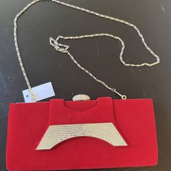 Classic And Fancy Red Purse