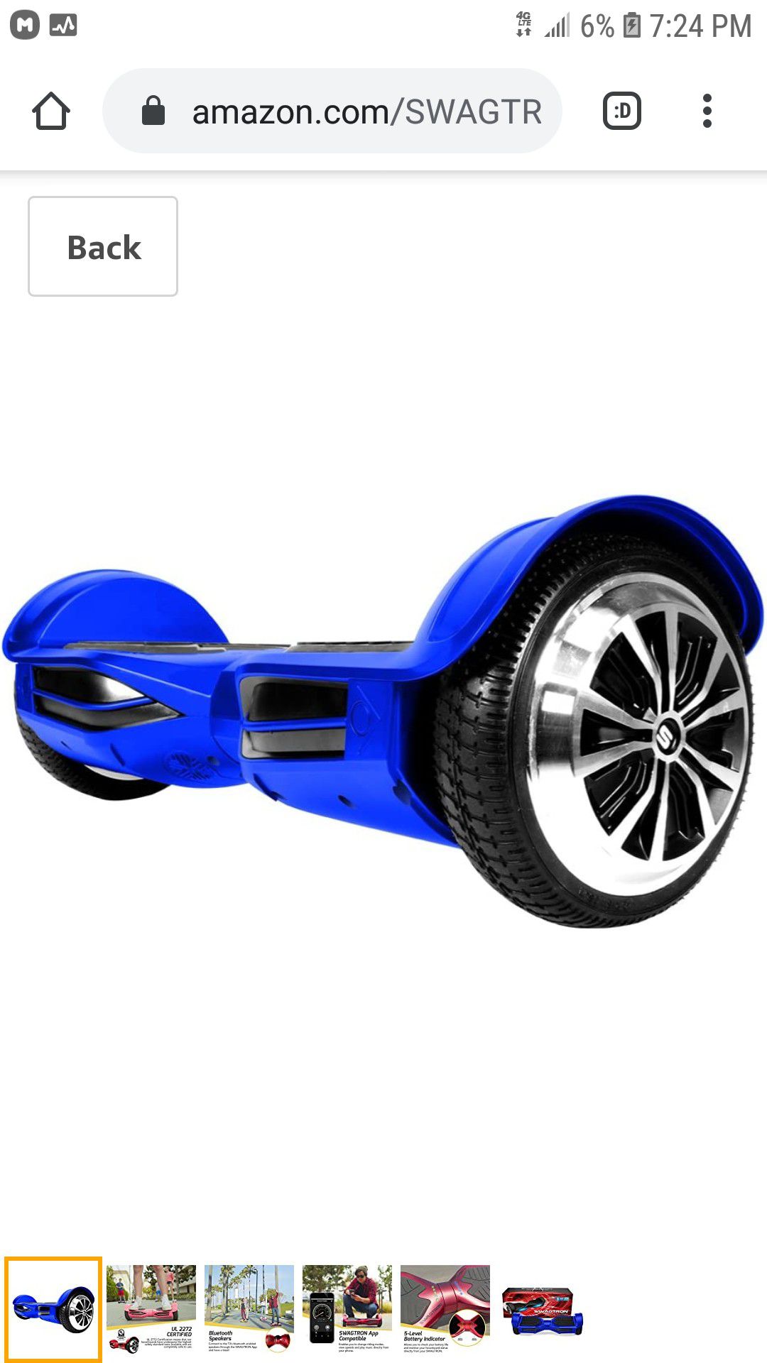 NEW Hoverboard – Bluetooth Speaker with backpack
