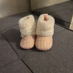 6-9 M Pink Baby Girl Boots