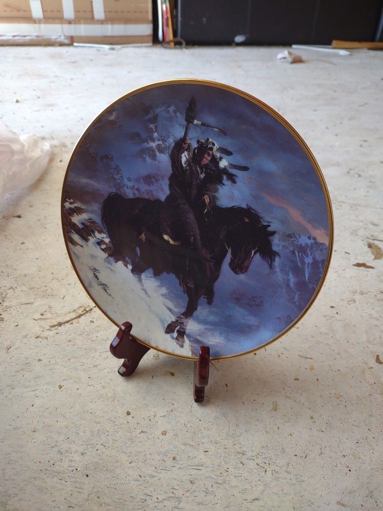 Spirit Of The West Wind Plate Decorations