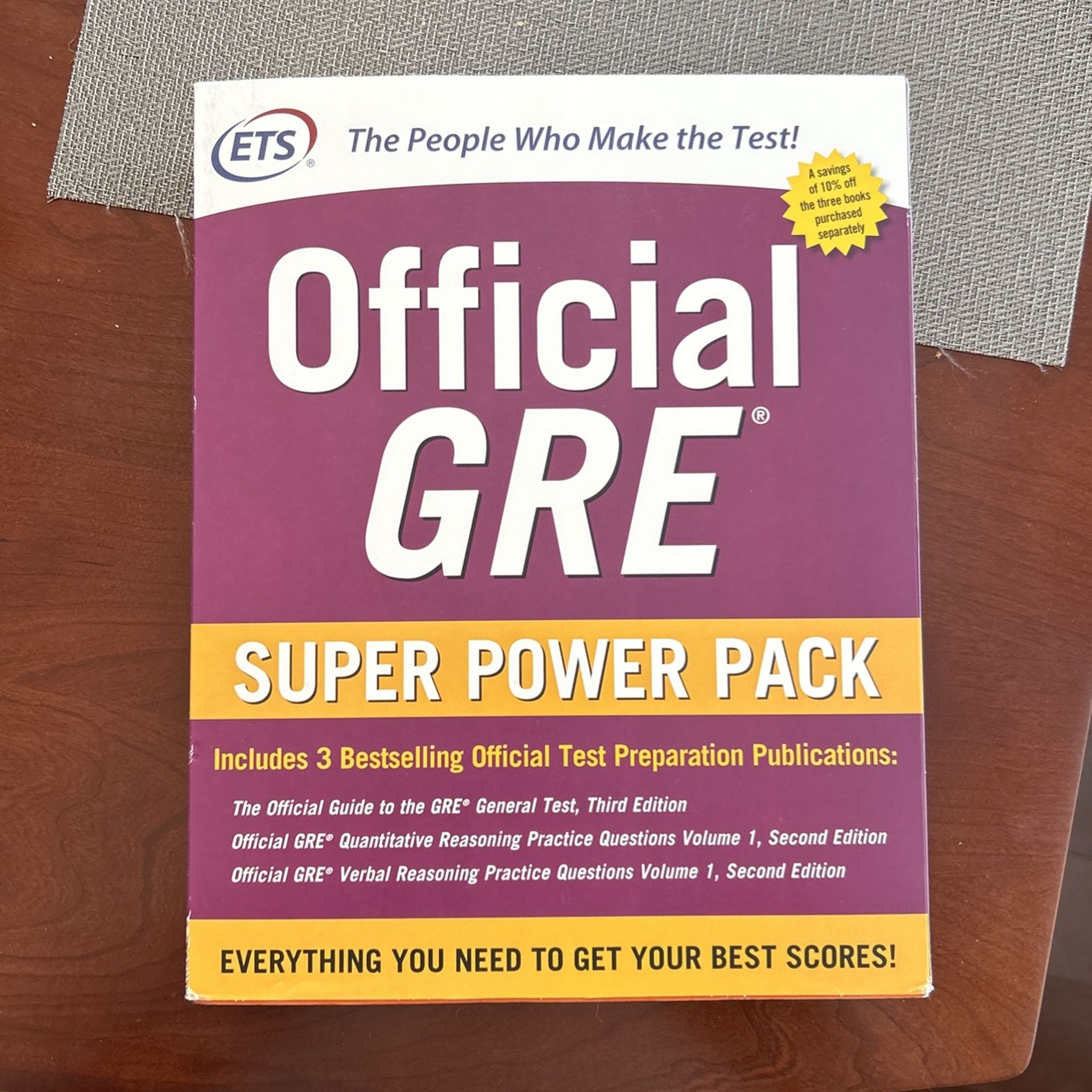 Official GRE Test Prep Books