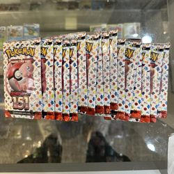 Pokemon Scarlet and Violet 151 Booster Packs