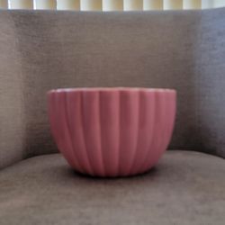 Vintage Pink Haeger Pottery Plant Pot