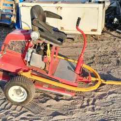 Tru Turf Golf Course Turf Greens Roller on Trailer