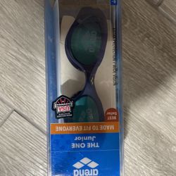 Arena The One Junior Blue Goggles  