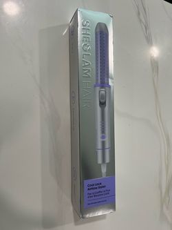 SHEGLAM Manual Airflow Straightener and Curler, 1-Inch Flat Iron Styler for straight styles, flips, and soft curls, manual airflow, 4 heat settings 32