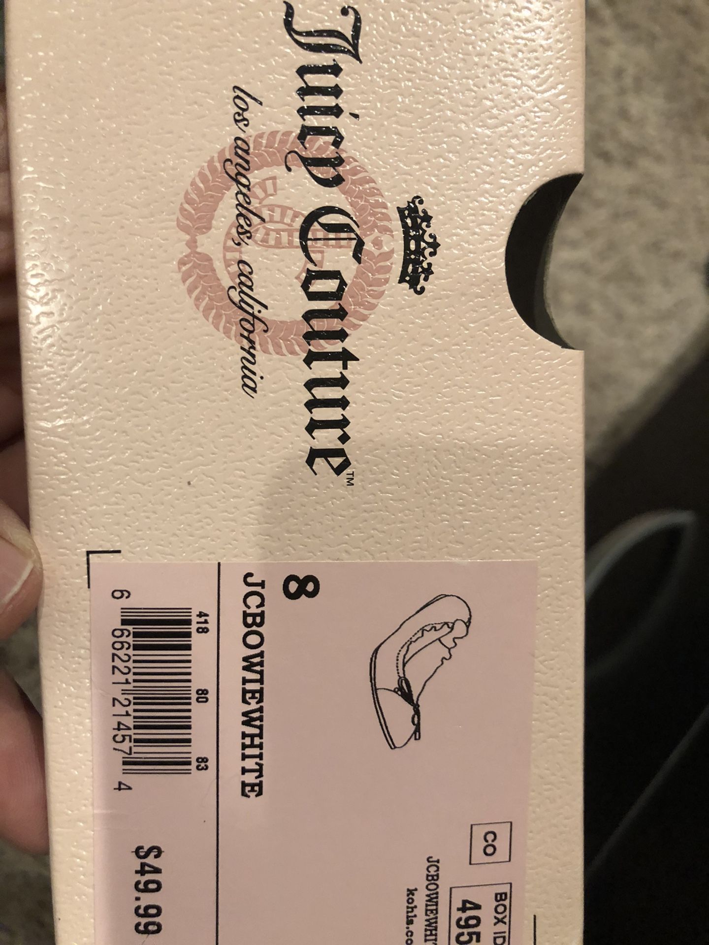 Juicy couture flats shoes