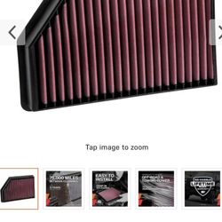 K&n Air Filter For Chevy/ GMC Diesel 21/25