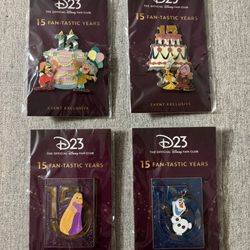 Disney D23 Event Exclusive Pins (read description)