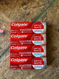 Colgate Optic White Advanced Toothpaste 4-Pack