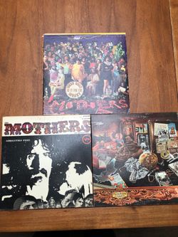 Vintage Frank Zappa The Mothers of Invention vinyl album bundle