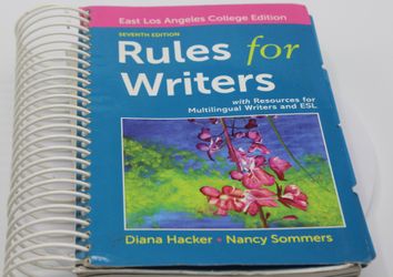 Rules for Writers East Los Angeles College Edition