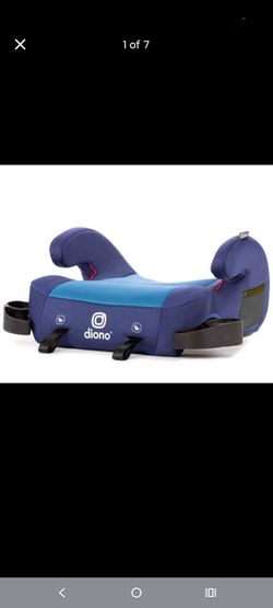 Diono Solana 2 XL2022, Dual Latch Connectors, Lightweight Backless Belt-Positioning Booster