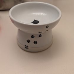 NECOICHI elevated cat dish