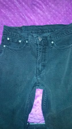 Black Levi jeans
