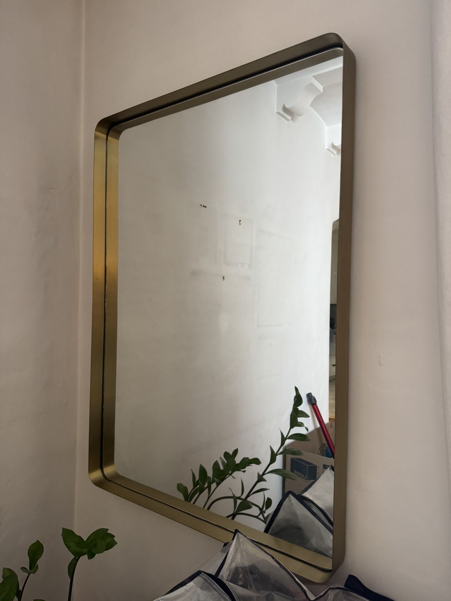 Brass Wall Mirror