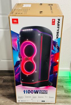 JBL PARTYBOX ULTIMATE 1100W - NUEVA EN CAJA SELLADA - Premio Diseño 2024 🔊 ¡LA BESTIA DE JBL! PARTYBOX ULTIMATE 1100W 🔊 ¡NUEVA, SELLADA EN SU CAJA O