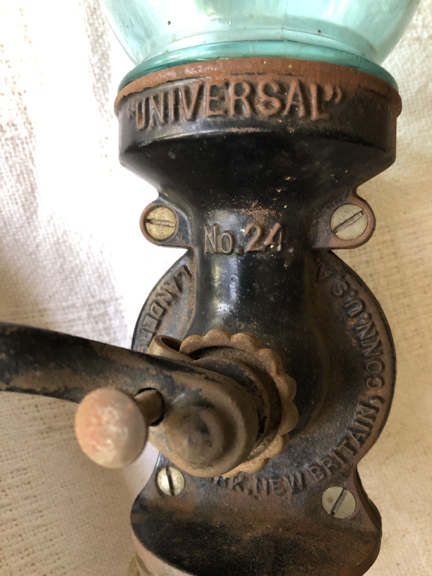 Antique Universal No. 24 Coffee Grinder, Landers, Frary & Clark