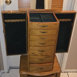 Jewelry Organizer Cabinet