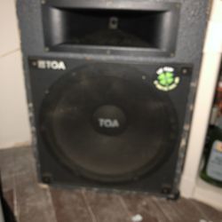 2 15”  Dj Speakers