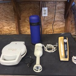 Handheld  Mixers, Waffle Iron, Thermos