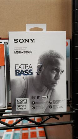 Sony xb80bs. Wireless stereo headset