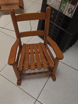 Child's rocking chair