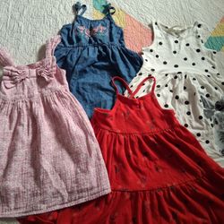 Toddler Girl Dresses Size 2T-3T $6 ea. Or Take All For $20