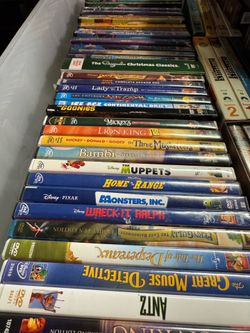 DVDs- $3 Each