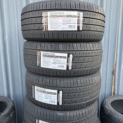 255/45/19 Royal Black Tires Installed And Balanced 