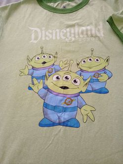 New Disneyland Toy Story Alien extra large shirts light green