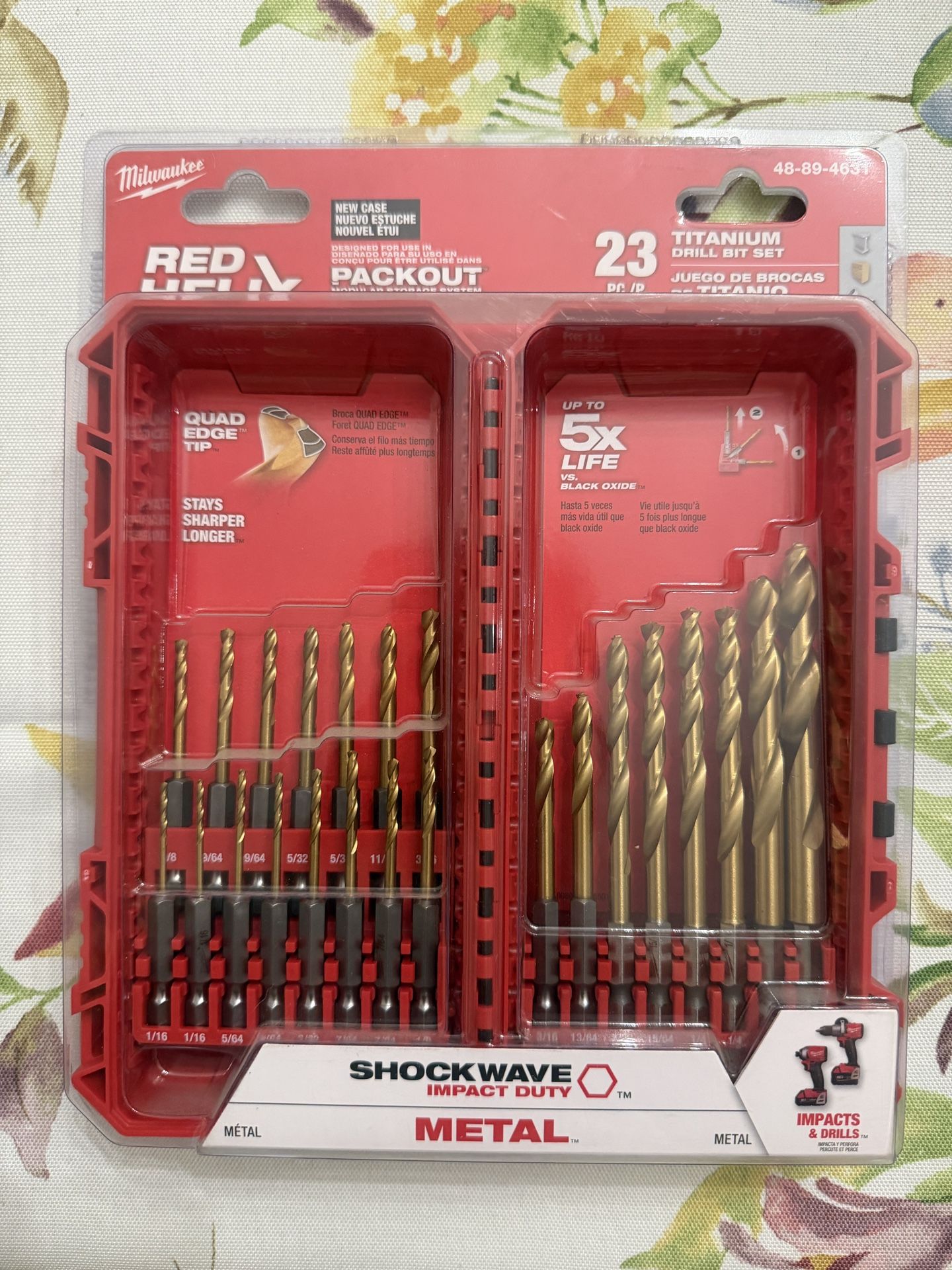 Milwaukee Drill Bit  23 Pc NEW