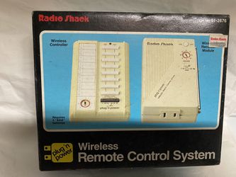 Radio Shack 61-2676 Wireless Remote Control System