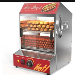 Brand new hot dog 🌭 steamer  with bun warmer  for $140