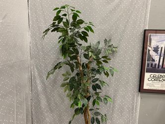 Medium Artificial Potted Green Plant