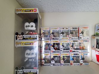 Mickey Funko Pop Collection