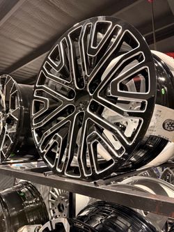 22s gmc wheels tires new 6lug Chevy