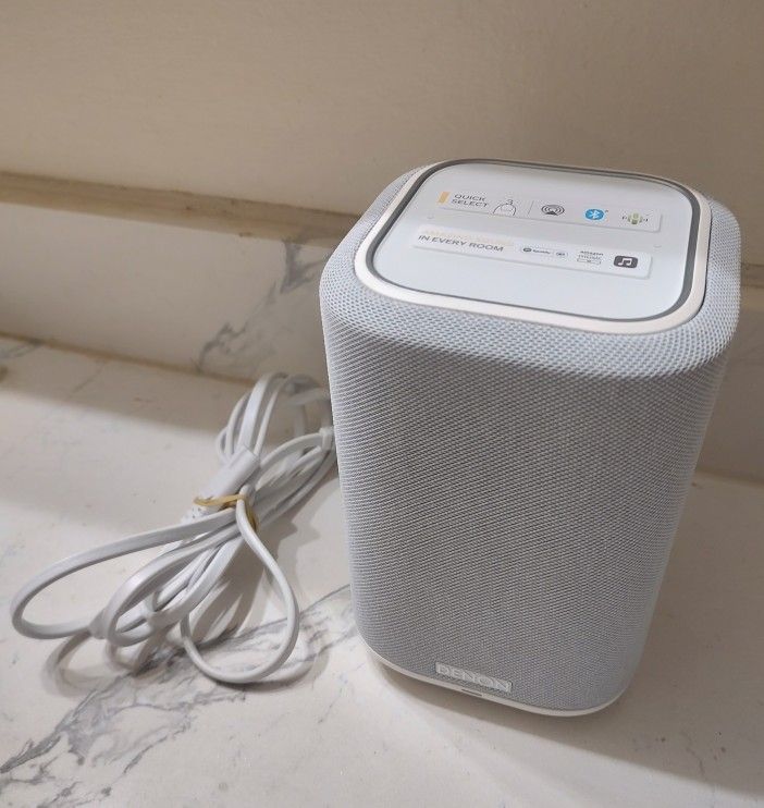 Denon Home 150 Powered Multi-room Smart Audio Speaker w Heos/Alexa/Google - Near NEW! - Sonos, Bose Style (MSRP $250)