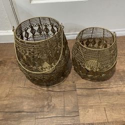 Cute Set Of Two Candle Holder $35 