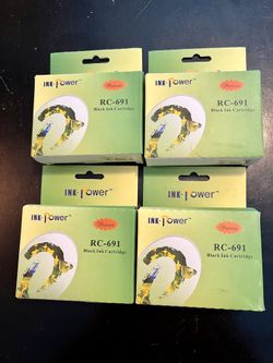 Black Printer Ink Cartridges RC691 For Various Epson Printers