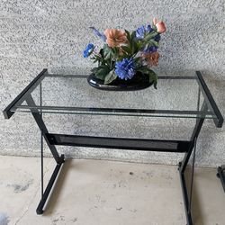 $25 Table And Artificial Flowers