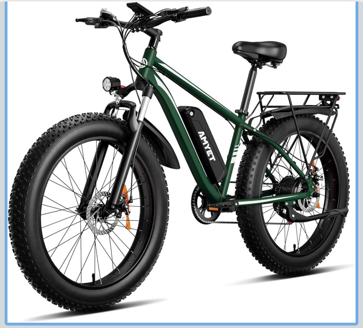 E Bike- 30 Mph Fat Tires!